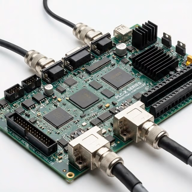 لوحات تحكم صناعية (PLC)