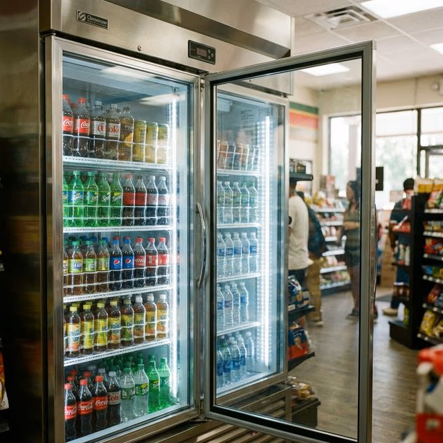 ثلاجات عرض (بقالات)