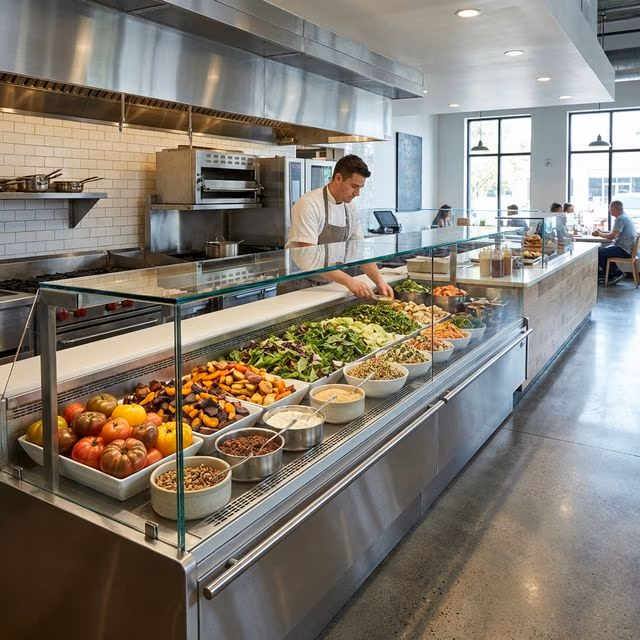 ثلاجات سلطات