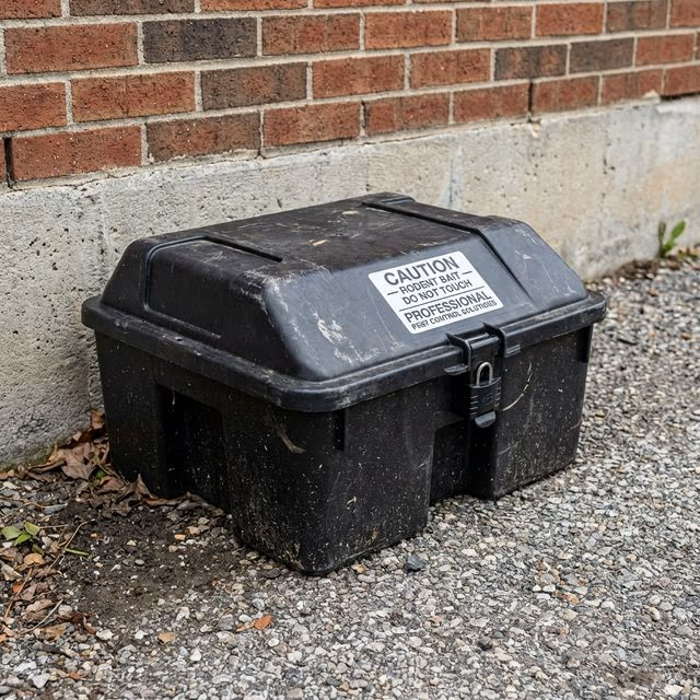 فضلات سوداء في الزوايا